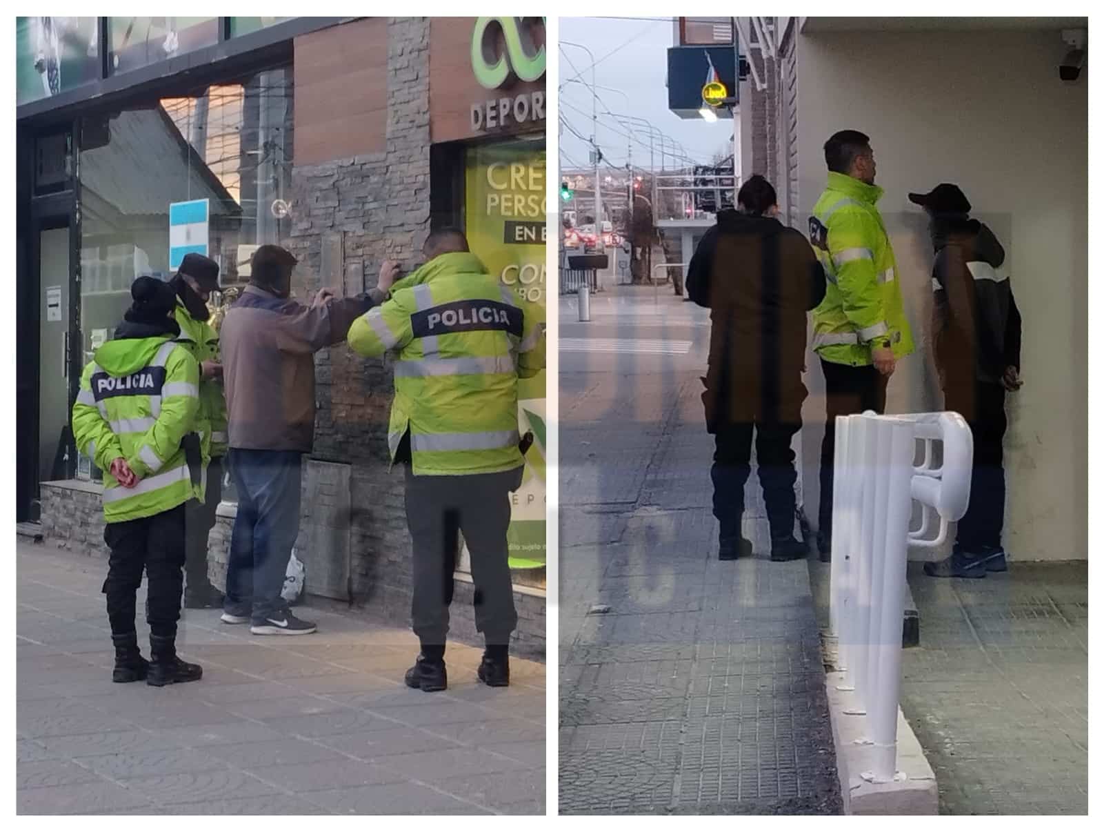 Dos conocidos delincuentes detenidos en el centro de la ciudad por robo