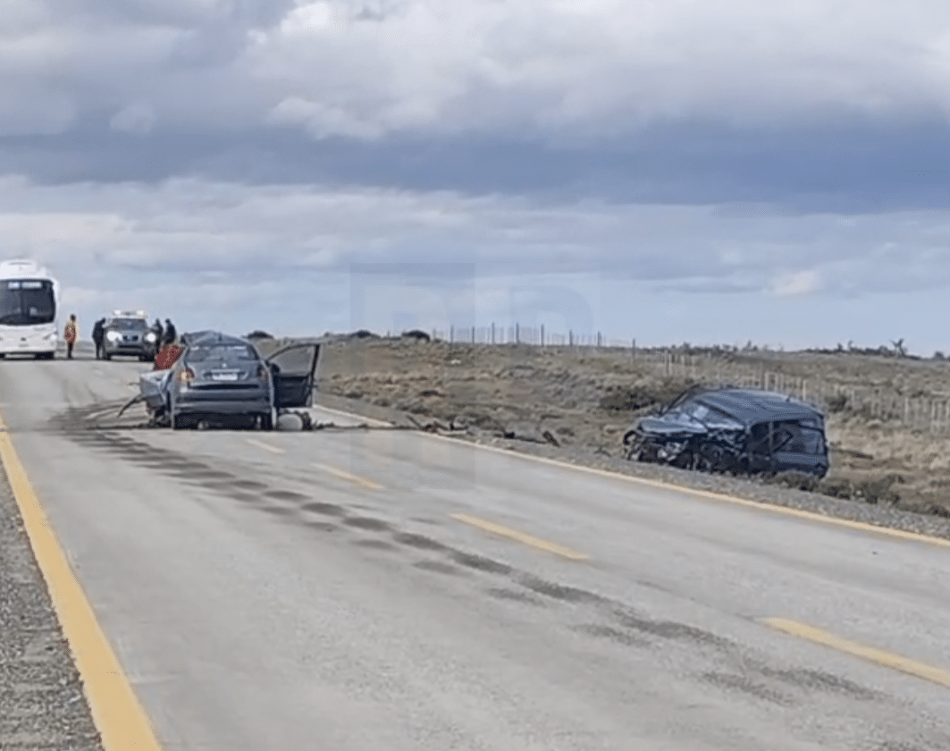 Fatal choque frontal en el sector chileno de San Gregorio