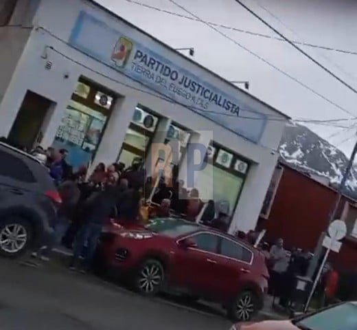 Un hombre baleado producto de una interna sindical en el marco de un acto del Partido Justicialista en Ushuaia