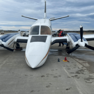 PTA. ARENAS: Maniobra de piloto permitió salvar vidas de ocupantes de avioneta que sufrió problemas