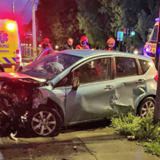 PTA. ARENAS: Un lesionado dejó violento accidente de tránsito