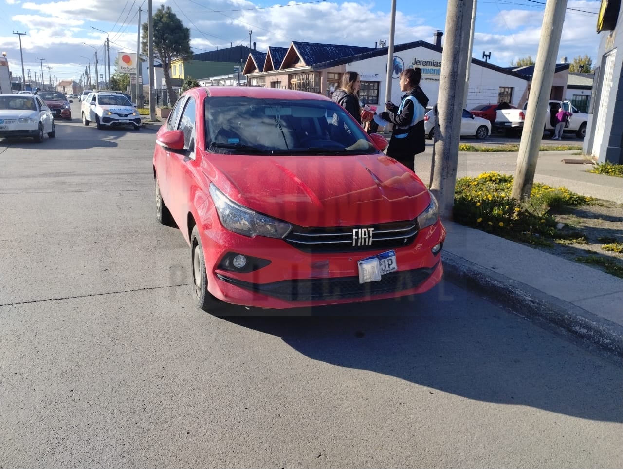 Triple accidente de tránsito en la zona del barrio Mutual sin personas lesionadas