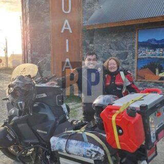 La trágica historia de la pareja de chilenos que cumplía el sueño del viaje en moto hasta Ushuaia y el sobreviviente que lucha por su vida en terapia