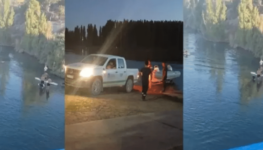 BARILOCHE: Desesperada búsqueda de una nena que desapareció en las aguas del Limay