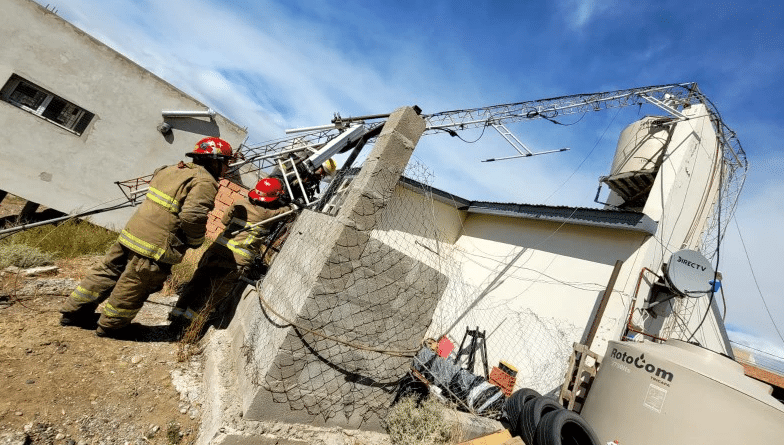 STA. CRUZ: Todas las intervenciones de bomberos por el temporal en cada una de las localidades